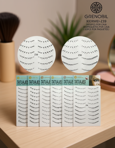 Pegatinas para Tatuaje de Cejas Grenobil Z39, Kit de Maquillaje Natural de 3600 Piezas - Product Image 2