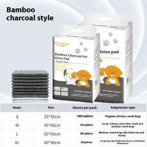 Dog <span class=keywords><strong>Pee</strong></span> <span class=keywords><strong>Pads</strong></span> Absorbent Pet Windeln für <span class=keywords><strong>Cat</strong></span> Rabbit Training <span class=keywords><strong>Pads</strong></span> Bambus kohle Desodor ieren aus Sap Material - Product Image 4