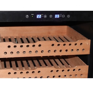 Humidor à cigares JiuFu Home <span class=keywords><strong>Depot</strong></span> avec contrôle d'humidité, armoire à cigares électrique avec système de refroidissement par eau - Product Image 3