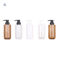 Bouteille Distributrice de Shampooing Vide Rechargeable Personnalisable 300 ml en Plastique PET Dépoli – Bouteille de Gel Douche et Lavant Corporel – MOQ 10000 PIÈCES