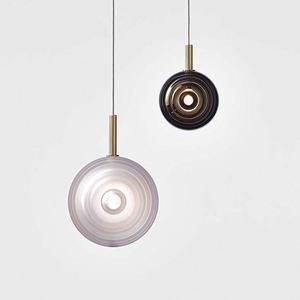 Lustre en <span class=keywords><strong>verre</strong></span> de Murano au design nordique moderne pour salon, <span class=keywords><strong>suspension</strong></span> décorative de petite taille pour mariages - Product Image 5