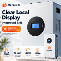 Baterai Surya 1stess 16kWh Tipe Lantai 51.2V 314Ah LiFePO4 untuk Distributor ESS Residensial