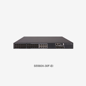Conmutador de Red S5560X-30F-EI con 24SFP (8GE Combo) + 4SFP Plus + 1 Ranura Ethernet Sin Fuente de Alimentación - Product Image 6