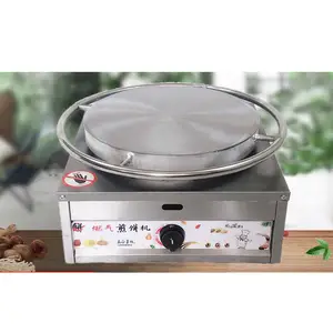 Lyroe thép không gỉ thương mại khí Crepe Maker crepes chapati Tortilla Máy làm