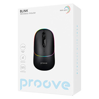 Ratón Inalámbrico Silencioso con Botones sin Ruido, Ratón para PC de Oficina Proove Blink, Venta al por Mayor