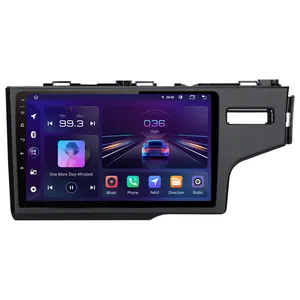 Junsun V1 AI קול רכב רדיו אנדרואיד אוטומטי מולטימדיה נגן להונדה FIT ג 'אז 2014 2015 Carplay 2din GPS autoradio
