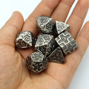 Bộ Xúc Xắc Kim Loại Đa Diện Nhà Cung Cấp Trung Quốc Dành Cho Dnd Dungeon Và Dragons Games - Product Image 5