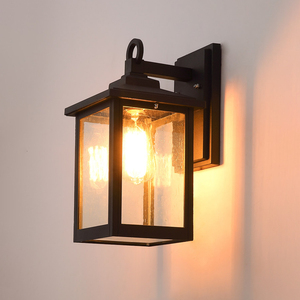 Precio bajo Fondo Led Luz Exterior Metal Impermeable Aplique de pared Lámpara Linterna para exteriores - Product Image 4