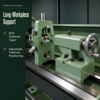 Tour à métaux horizontal robuste pour atelier d'usine Sumore SN50C/2000mm
