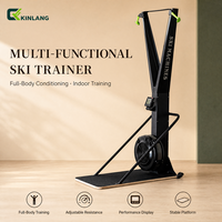 Machine à ski professionnelle en aluminium de qualité supérieure pour la vente en gros - Pliable, 1 à 10 niveaux de résistance et réglage de la vitesse pour la salle de sport et le fitness