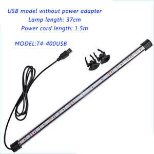 ไฟ LED สำหรับตู้ปลาแบบจุ่มใต้น้ำ USB T4 แบบสองแถว กันน้ำระดับ IP68 เปลี่ยนสีได้ RGB พร้อมถ้วยดูดสำหรับปลูกพืชในตู้<span class=keywords><strong>ปลา</strong></span> - Product Image 4