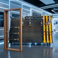 Machine d'assemblage de cadres de portes en bois pour la menuiserie