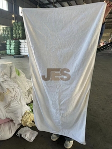 بيع بالجملة البيع المباشر الخرق الصناعية القطنية البيضاء المستخدمة الفندقية-مناشف مستعملة-بالات من المناشف المستعملة - Product Image 4