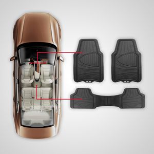 <span class=keywords><strong>Tappetini</strong></span> Auto di Alta Qualità in TPE 5D per Guida a Sinistra, Specifici per <span class=keywords><strong>Kia</strong></span> <span class=keywords><strong>Sportage</strong></span> - Product Image 5