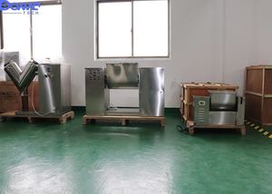 เครื่องผสมแบบเกลียวรูปตัวยูแนวนอน 20 ลิตร สำหรับผสมผงเครื่องสำอางและเนื้อครีม ใช้ได้ทั้งแบบเปียกและแบบแห้ง เครื่องผสมปุ๋ย - Product Image 6