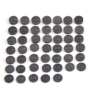 47 Piezas de Pastillas de Válvula Ajustables de 9.48mm para Motocicleta <span class=keywords><strong>Yamaha</strong></span> YP400 <span class=keywords><strong>YP</strong></span> <span class=keywords><strong>Majesty</strong></span> <span class=keywords><strong>400</strong></span> YZ400F YZ400 YZ426F YZ426 YZ450F YZ450 - Product Image 3