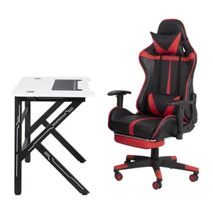 저렴한 가격 인체 공학적 RGB PU 가죽 조정 가능한 안락 의자 사무실 PC 게임 레이싱 게이머 컴퓨터 신라 게임 의자