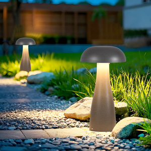 Outdoor Mushroom Lamp Solar Powered LED Garden Light Waterproof Lawn Decorative <b>Lighting</b> for Patio Yard <b>Landscape</b> - Product Image 2