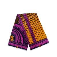 Nouveau Modèle Tissu Africain Imprimé Wax Holland Pagne Néerlandais Coton Imprimé 6 Yards