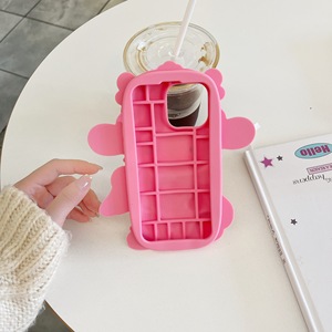 Custodia per Telefono in Silicone Reale Antiurto con Simpatico Gatto Portafortuna <span class=keywords><strong>Rosa</strong></span> Cartoon per <span class=keywords><strong>13</strong></span> 14 15 16 <span class=keywords><strong>Pro</strong></span> Max - Product Image 6