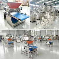 Machine de dépose de bonbons durs, de gelées sucrées et de gommes à l'échelle de laboratoire, équipement de production de bonbons italiens et de sucettes
