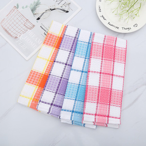 Paño de Cocina a Cuadros de Poliéster y Algodón, 38x64 cm, Rectangular, Absorbente, Ecológico, Accesorio de Mesa - Product Image 1