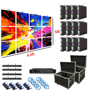 Sự kiện cho thuê trong nhà/ngoài trời <span class=keywords><strong>LED</strong></span> hiển thị video tường P2.6-P3.9 SDK kích hoạt không thấm nước IP65 3840Hz di động sân khấu bối cảnh hệ thống - Product Image 1