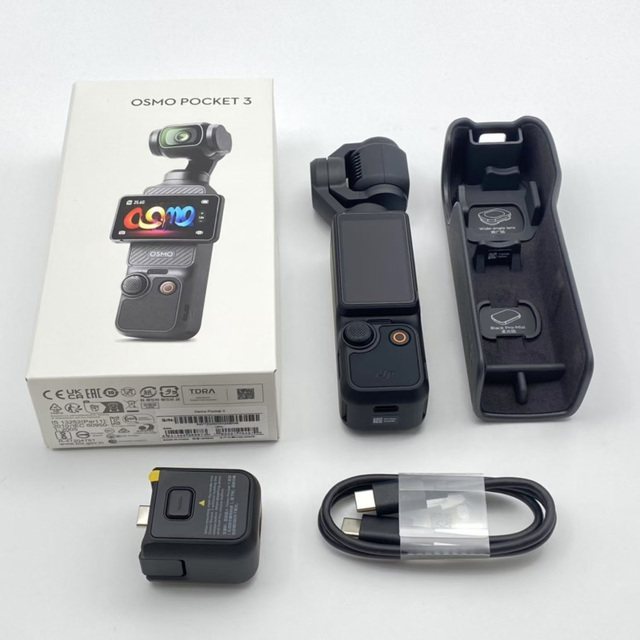 OEM Pocket 3 3-Axis Gimbal 4K CMOS Camera with 2" Screen 170 Wide Angle for Vertical Shooting & ActiveTrack 6 Vlogging MicroSD