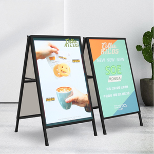 Có thể gập lại hai Mặt hiển thị Slide-in a-<span class=keywords><strong>frame</strong></span> Đăng <span class=keywords><strong>Poster</strong></span> ngoài trời một khung biểu ngữ <span class=keywords><strong>Poster</strong></span> - Product Image 1