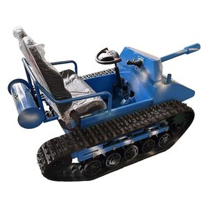 Veicolo Cingolato Elettrico Fuoristrada per Bambini Simile a un Go-Kart con Cingoli in Gomma Aggiornamento Antiribaltamento Nuove Condizioni Veicolo Utilitario da Spiaggia - Product Image 3