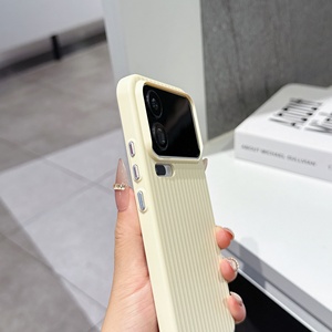 Corrugated Durable 360 Full Wrap Protection Shockproof Matte Anti-Drop Camera Protect Mobile <b>Phone</b> Cases For Xiaomi 17 Pro Max - Product Image 3