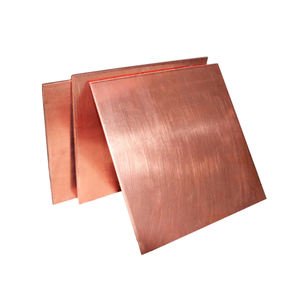 Plaque en laiton de qualité supérieure ASTM B152 C10100 C10200 Cu 99,98% non allié pour l'industrie et les échangeurs de chaleur - Product Image 2