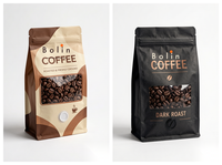 Vente directe d'usine - Sachet de café à fond plat pour emballage de café de haute qualité