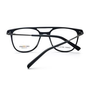 Montures de lunettes rectangulaires minimalistes Grey Jack 60001, monture complète, tendance unisexe, taille adulte 48-19-135 - Product Image 3