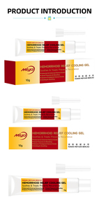 Gel Refrescante para el Alivio de Hemorroides con Aloe Vera - OEM/ODM para Uso Corporal, Elimina Hemorroides, Reduce Dolor y Desgarros - Product Image 4