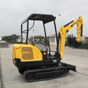 Mini-excavatrice sur chenilles de 2 tonnes, faible consommation de carburant, multifonctionnelle pour l'aménagement paysager et la construction - Product Image 4