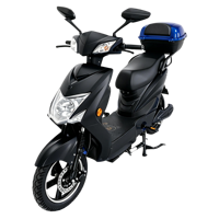 Pabrik Y4-XLY Grosir Skuter Listrik Brushless 600W 48V/60V/72V 20Ah Sepeda Motor Listrik Dewasa Ban Vakum 35km/jam E Moped