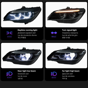 Kit de mise à niveau de phares LED de haute qualité pour Z4 E89 2009-2016, DRL 6000K 12V 36W 6000 Lumens, Plug & Play, ajustement universel, ampoule D2H, neuf - Product Image 3