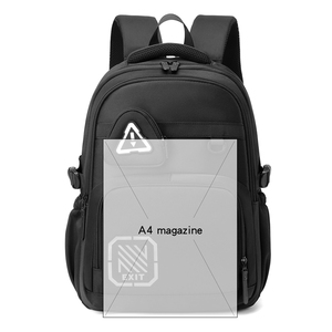 Custom Ergonomic <b>Waterproof</b> Reflective Boys Student Outdoor Travel <b>School</b> Casual Daypack <b>Backpack</b> - Product Image 2