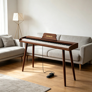 <span class=keywords><strong>Piano</strong></span> Digital Vertical Portátil Popular DEMAN XH-8802Z de 88 Teclas, 1 Pedal, Teclado con Certificación CCC, 80 <span class=keywords><strong>Canciones</strong></span>, 800 Tonos, 64 Polifónicos - Product Image 1