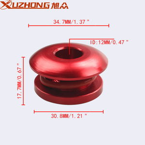 Xuzhong Gear Shift Limiter 34.7mm Red Aluminum <b>Car</b> <b>Interior</b> Part for Manual Transmission Shifter Repair Replacement - Product Image 1