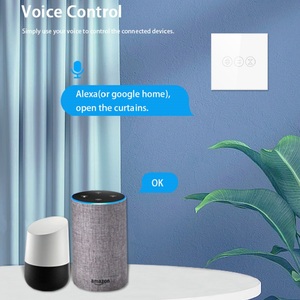 Thông minh <span class=keywords><strong>Wifi</strong></span> Rèm chuyển đổi ứng dụng điều khiển từ xa mù chuyển đổi Tempered Glass cảm ứng thông minh con lăn màn trập chuyển đổi với điều khiển bằng giọng nói - Product Image 5