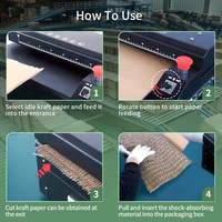 Machine pour Coussin Papier Refendage Déchiquetage Boîtes en Carton Perforateurs de Carton Machine de Fabrication de Produits en Papier à Haute Efficacité