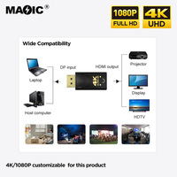 Adaptateur convertisseur DP vers HDMI 4K30hz