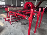 PTO entièrement automatique pour tourner le bois de chauffage scie circulaire processeur de bois de chauffage-YHT