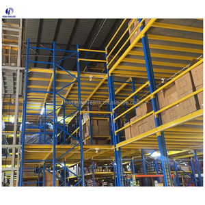 Estanterías Flexibles para Almacenamiento en Almacenes, Plataforma Elevada para Paletas, Plataforma Elevada Metálica para Almacenes, Sistemas de Entrepisos Metálicos - Product Image 2