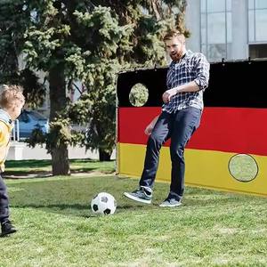 Jeunes coup franc pratique tir équipement d'entraînement objectif de Football transfrontalier rebond Net cible tissu positionnement en gros - Product Image 2