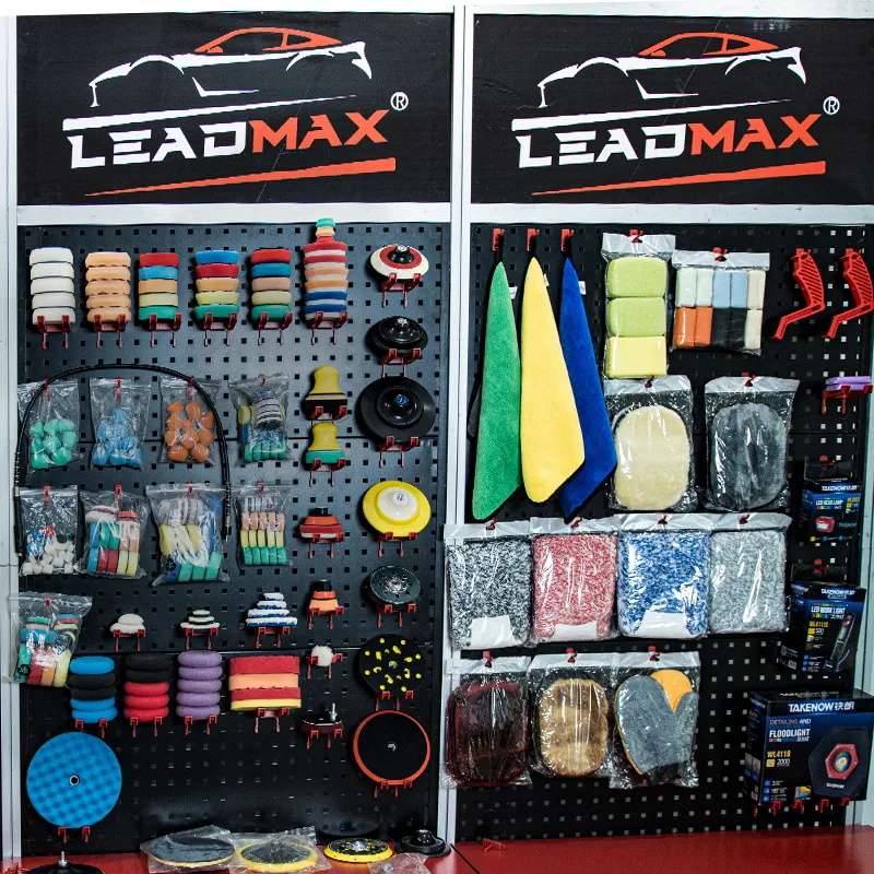 Leadmax Лидер продаж 5 дюймов Blue 100% шерстяная полировальная Подушечка Для Резки средней по уходу за автомобилем шерсть полировальные накладки