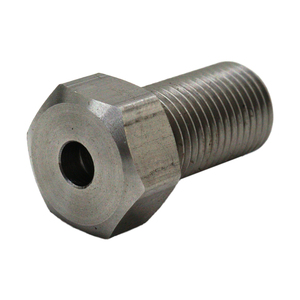 Perno Hexagonal Hueco de Acero Inoxidable 304, Mecanizado CNC de Precisión Personalizada, con Orificio <span class=keywords><strong>Pasante</strong></span> Interno - Product Image 1