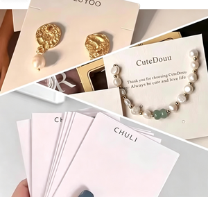 Servizio di Stampa di Biglietti in Cartoncino Texturizzato Premium Personalizzati per Ringraziamenti Aziendali con Logo - Product Image 5